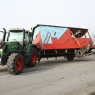 Faschingswagen in Koblach umgestürzt