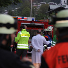 Bilder vom Unfallort auf der B20