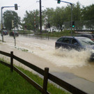 Hochwasser in Lochau
