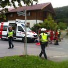 Koblach: Motorradfahrer schwer verletzt