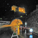 Sperre des Schattenburgtunnel