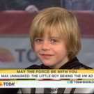 Max Page der kleine Darth Vader