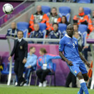 Euro 2012: Balotelli mit Bananen beworfen