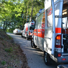 Traktor-Unfall in Neunkirchen: Mann liegt ganze Nacht verletzt neben Fahrzeug