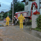 Unwetter in der Stadt Salzburg
