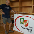 Vorbereitungen zum Feuerwehrfest - 22.06.2012
