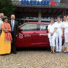 Übergabe des Suzuki Swift