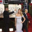 Topmodel Heidi Klum bei den Golden Globes 2010