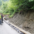 Bauarbeiten an Kehleggerstraße