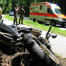Bilder vom Motorradunfall