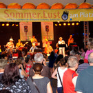 Bomben Stimmung auf dem blauen Platz