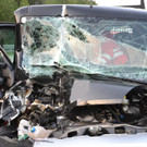 Unfall mit drei Autos auf der A2 bei Seebenstein