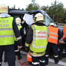 Einsatzdoku_02072012_Schwerer VU mit eingeklemmter Person A2 Seebenstein_1 Lkw und 3 Fahrzeuge _7_.JPG