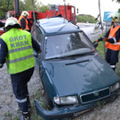 Einsatzdoku_02072012_Schwerer VU mit eingeklemmter Person A2 Seebenstein_1 Lkw und 3 Fahrzeuge _18_.JPG