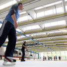 Eislaufen in der Stadthalle