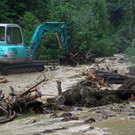 Schlagwetter und Muren im Bregenzerwald