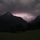 Blitze in Bayern