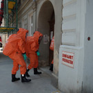 Säureaustritt in der Lacknergasse - Bilder der Feuerwehr