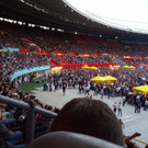 Eindrücke aus dem Stadion - Bruce Springsteen live am 12. Juli 2012