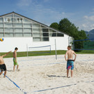 Volleyballbegeisterte im Parki Lustenau