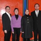 Die vier Solisten: (v.l.) Michael C. Havlicek, Heidemaria Gruber, Christiane Jank und Martin Maier.