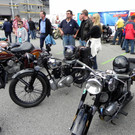 Historische Motorräder in Weiler