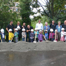 Spatenstichfeier Kindergarten Klausmühle und Fotos vom Architektenwettbewerb im Juni 2011