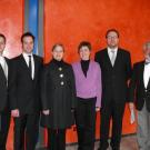 (v.l.) Michael C. Havlicek, Paul Faderny, Christiane Jank, Heidemaria Gruber, Martin Maier, Paul Margreitter. 