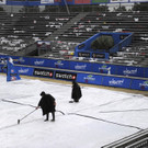Regen beim Beach Volleyball Grand Salm 2012