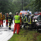 Wiener Neustadt: Tödlicher Verkehrsunfall auf der B55 (21.Juli 2012)