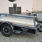 Nuck Bestattung: Erstes Bestattungsmotorrad Vorarlbergs unterwegs