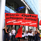 Zombie-Demo in Wien: Kommunistische Jugend gegen möglichen Syrien-Kriegseinsatz