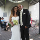 Melanie und Fabio Cossu feierten Hochzeit