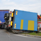Lkw Unfall auf der B18 (30.7.12)