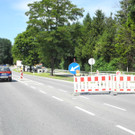 Frutzbrücke gesperrt