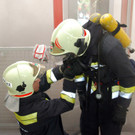 Mödling: Brand in Kellerabteil eines Friseurs am 31. Juli 2012