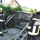 Unfall in Guntramsdorf am 2. August 2012