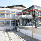 Bauarbeiten Hotel Fernblick