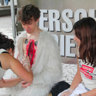 Ein symbolischer Akt gegen Tiervesuche