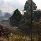 Feuersbrunst auf La Gomera