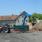 Abbruch der Wirtschaftsgebäude