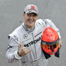Erster Test von Michael Schumacher im neuen Silberpfeil