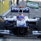 Erste F1-Testfahrten in Valencia 2010