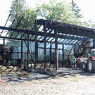 Alberschwende: Stall bei Brand zerstört