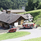 Sägewerk in Bürserberg in Brand geraten