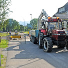 Dorfstraße Fußach kurz gesperrt
