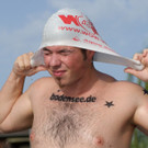 Bodenseedurchquerung: Maximilian Melyarki gestartet