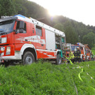 Haus in Gurtis in Vollbrand geraten