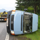 Nüziders: Pkw-Überschlag auf Autobahn