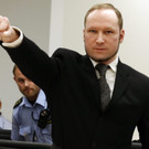 Breivik bei der Urteilsverkündung
